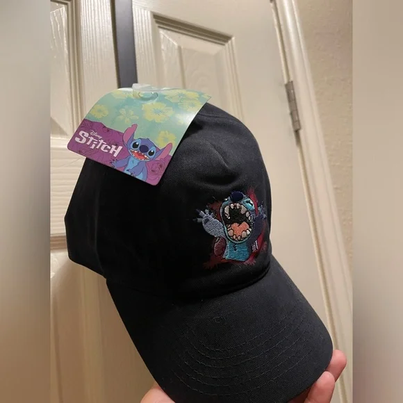 Unisex angry Stitch baseball cap hat - Picture 2 of 2